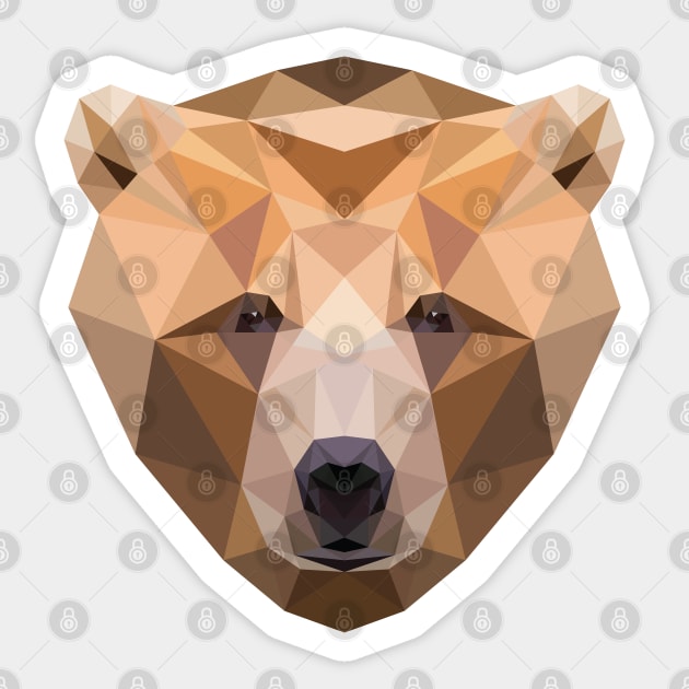 Bear Sticker by MKD